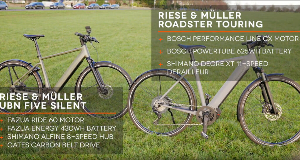 Riese and Muller UBN5 vs Roadster