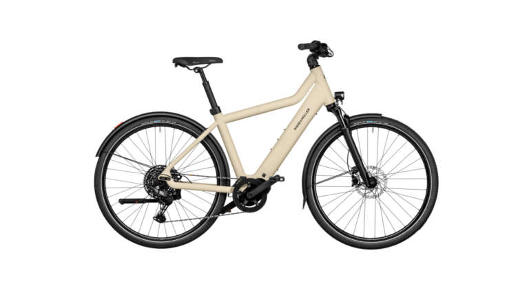 Riese and Muller Culture e-bike in biscuit colour