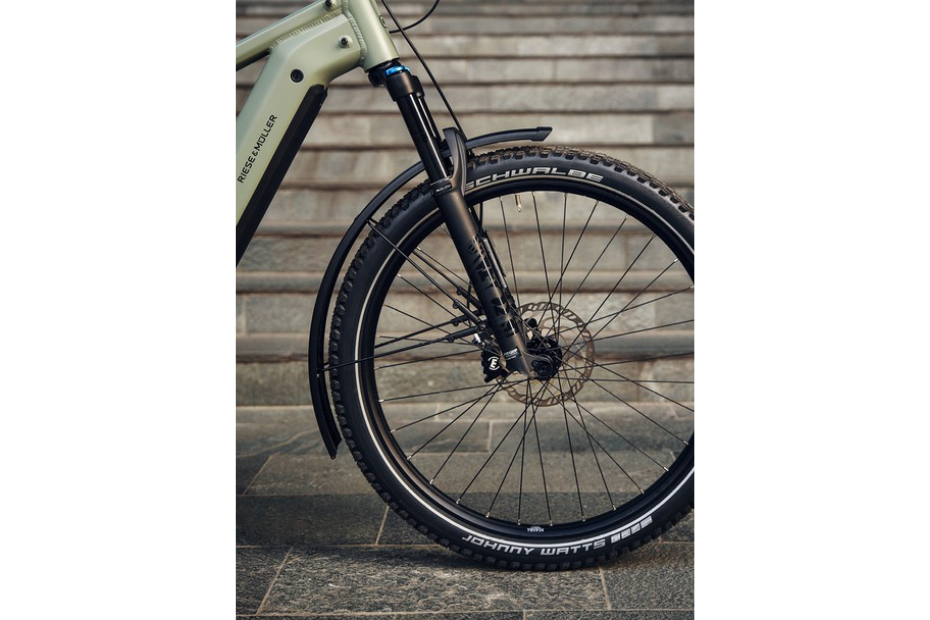 Riese and Muller Delite4 wheel and suspension fork