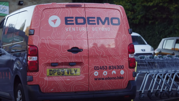 EDEMO Electric Bikes Business Servicing Van