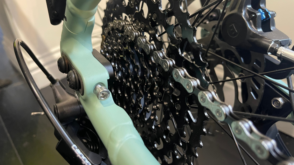 Drivetrain on a Touring specification Swing4 from Riese and Muller