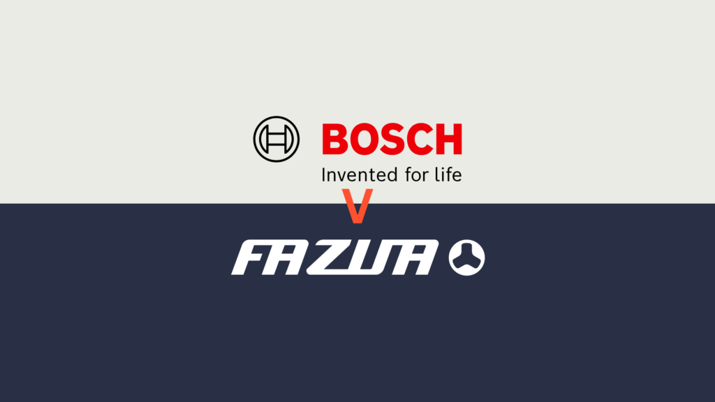 Bosch vs Fazua