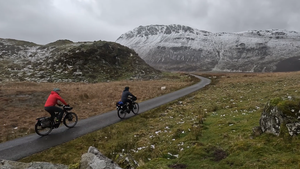 Trekking on Electric bikes in Snowdonia