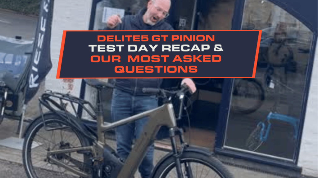 Delite5 GT Pinion Test Day Recap & FAQs 1 Dan with the Delite GT Pinion at our Delite5 test day